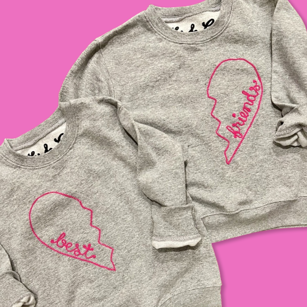 Best Friends Sweatshirt Set for Toddlers