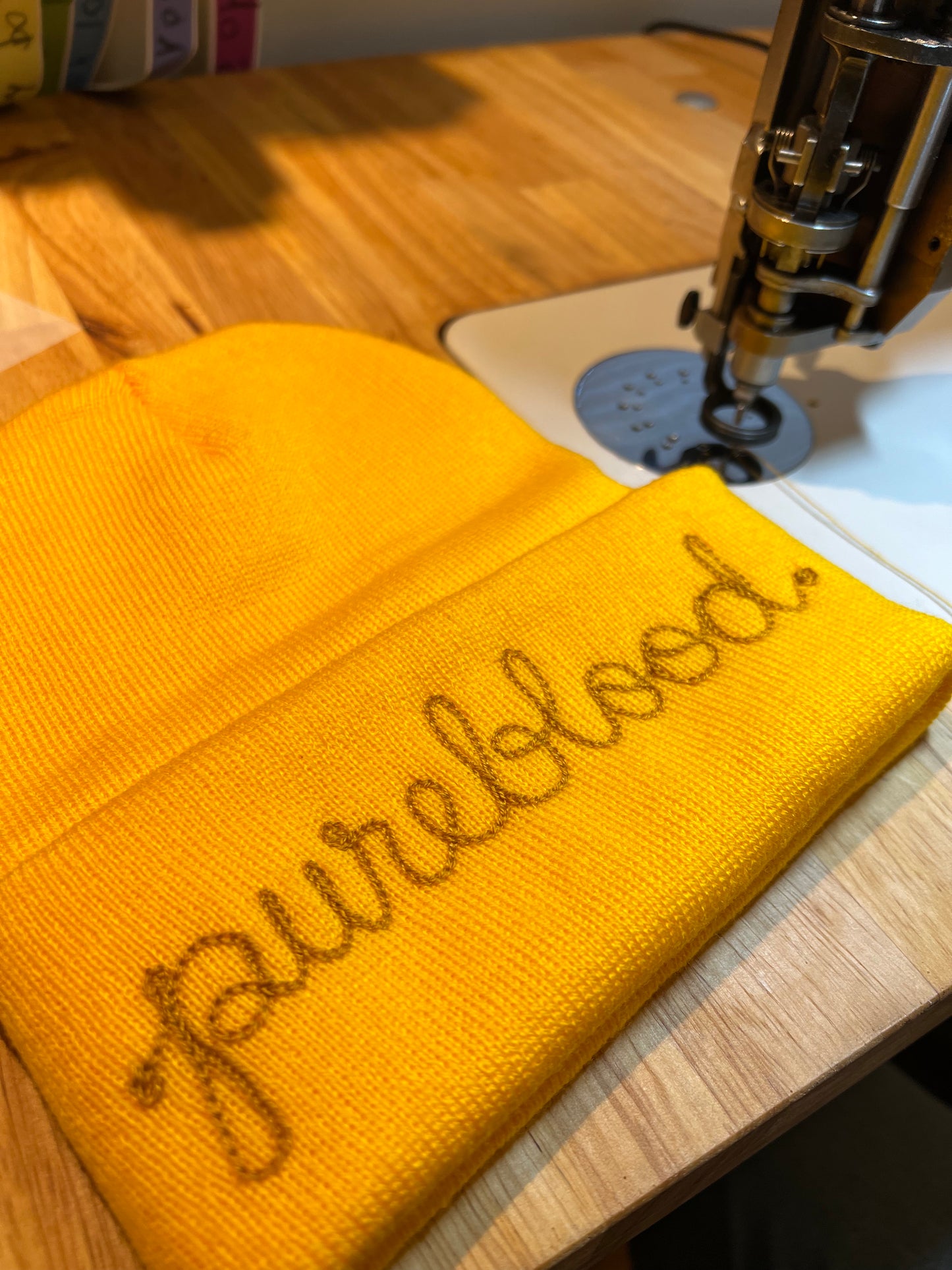 Custom Chainstitch Beanie