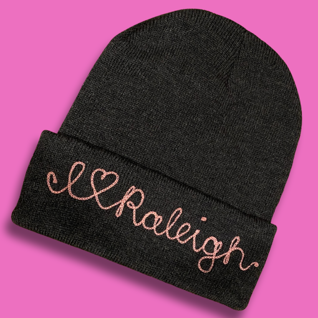 Custom Chainstitch Beanie