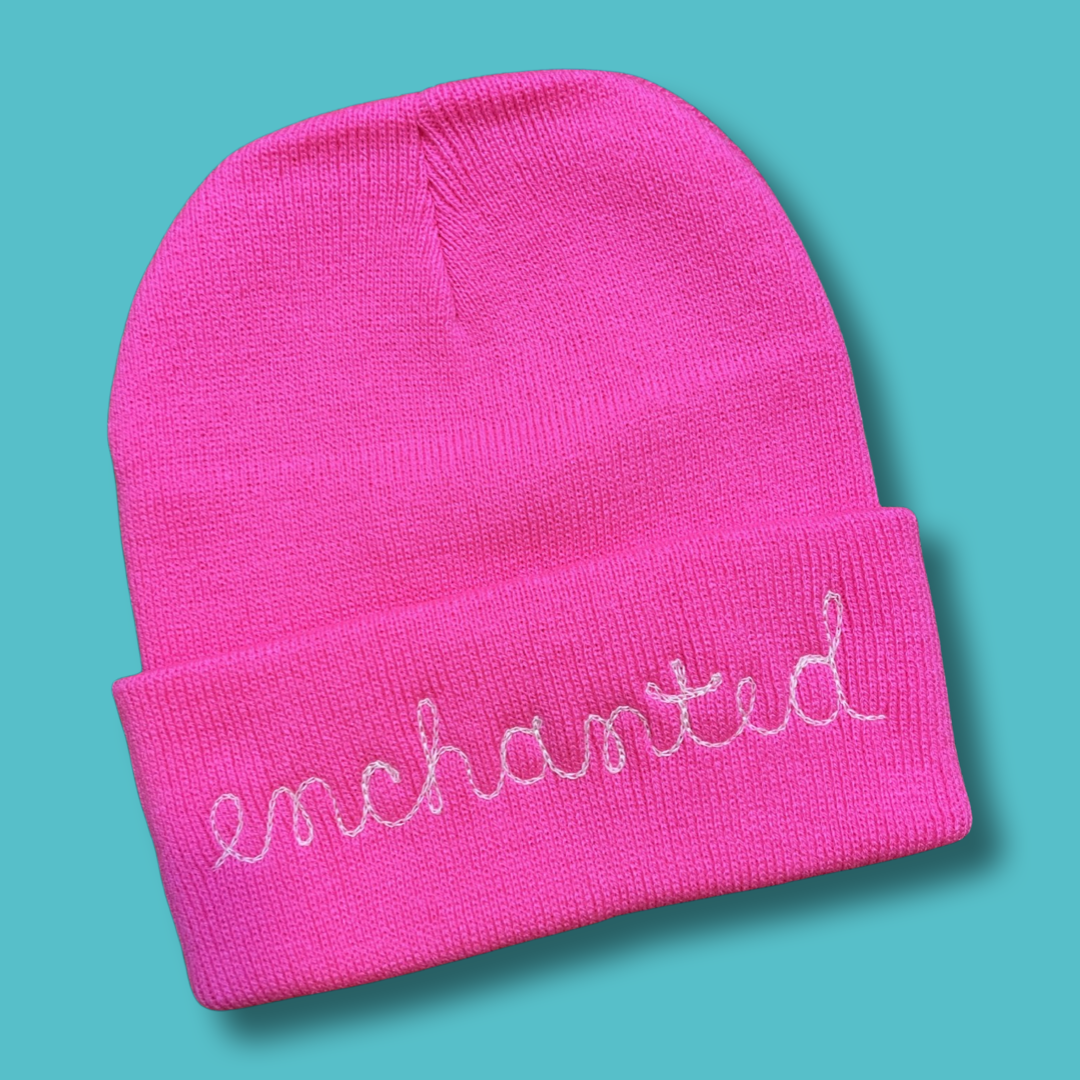 Custom Chainstitch Beanie
