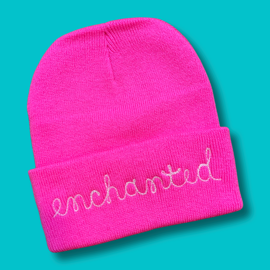 Custom Chainstitch Beanie