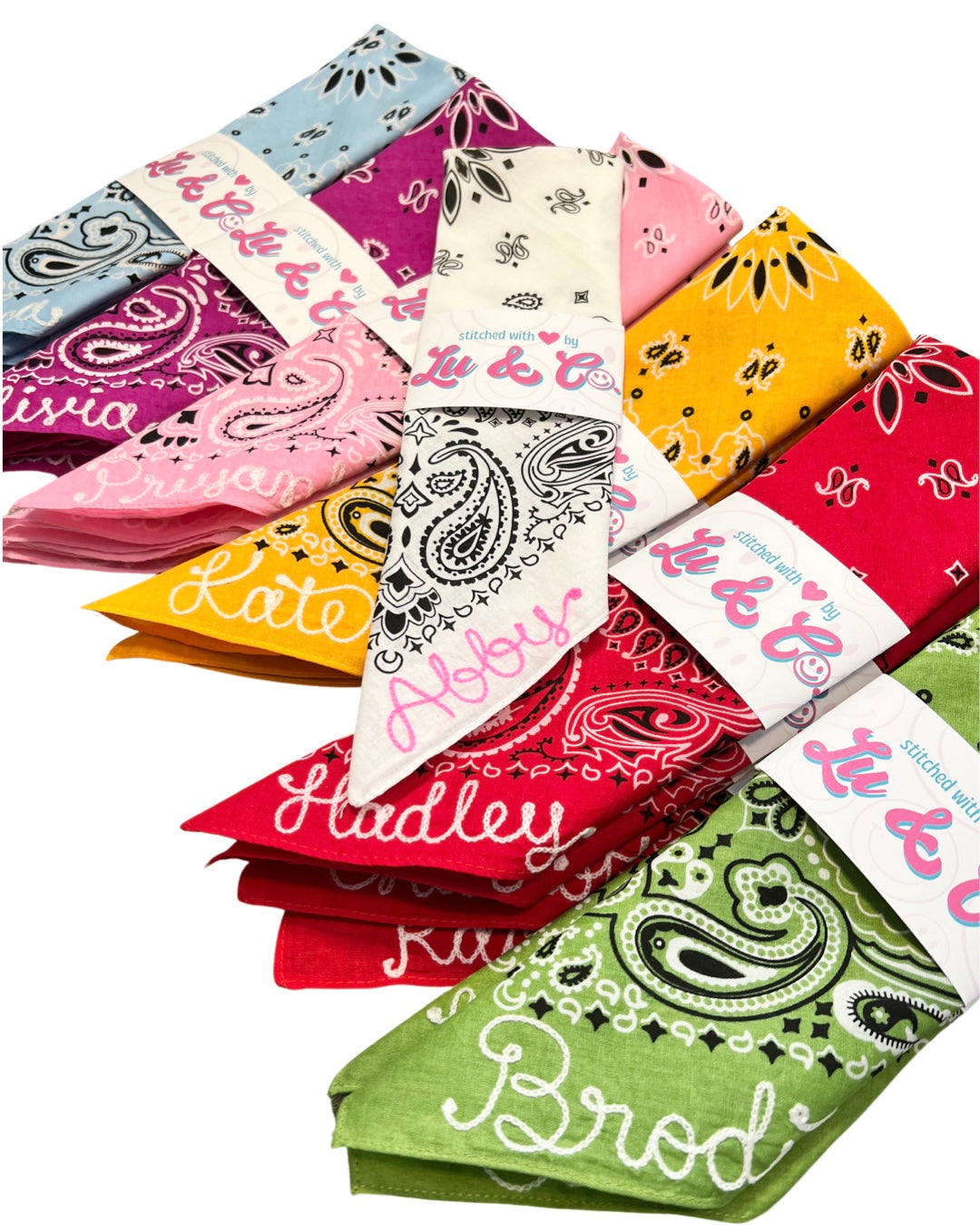 Custom Chainstitch Bandana