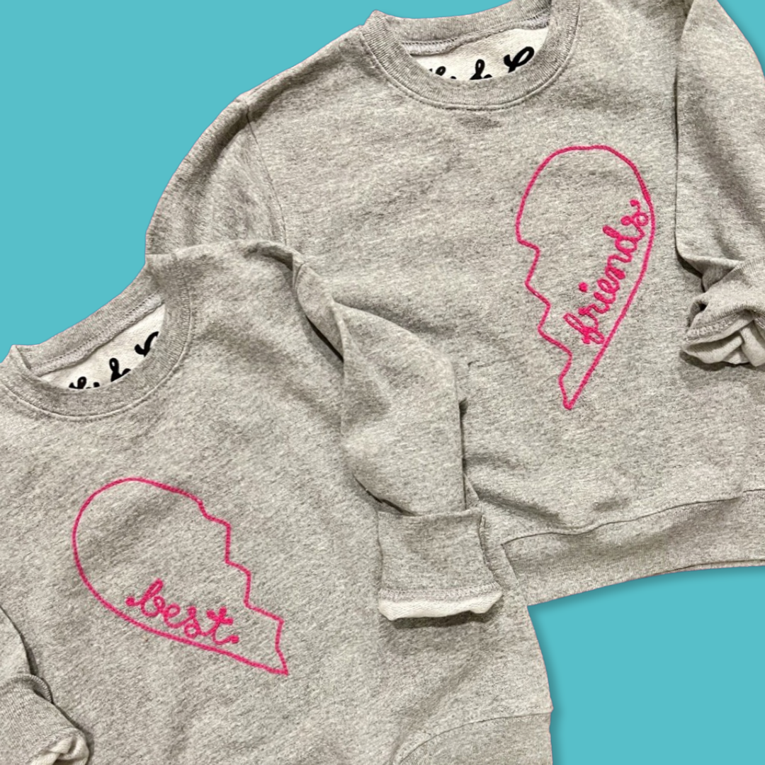 Best Friends Sweatshirt Set for Kids