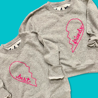 Best Friends Sweatshirt Set for Kids