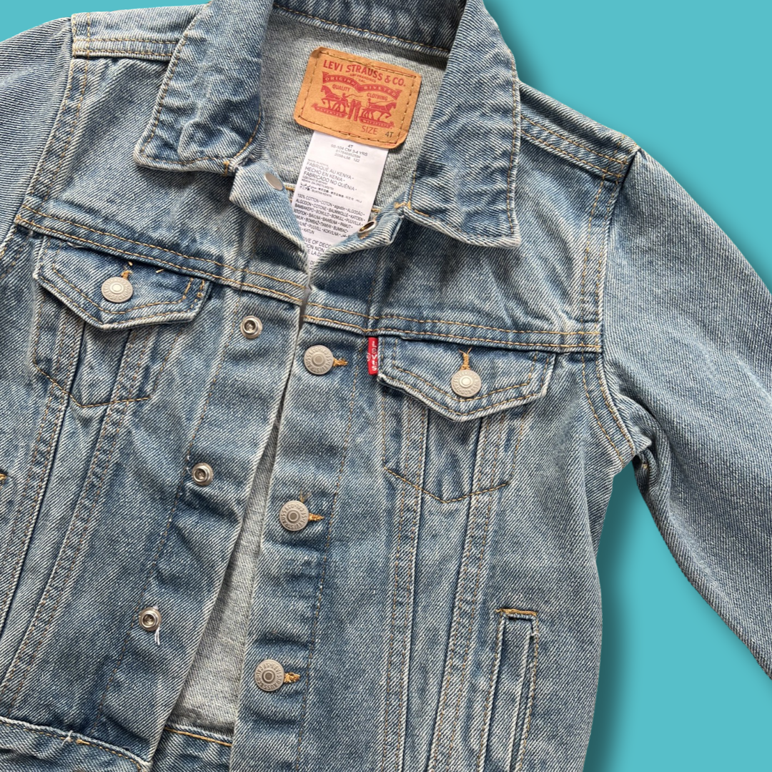 Kids Custom Chainstitch Denim Jacket