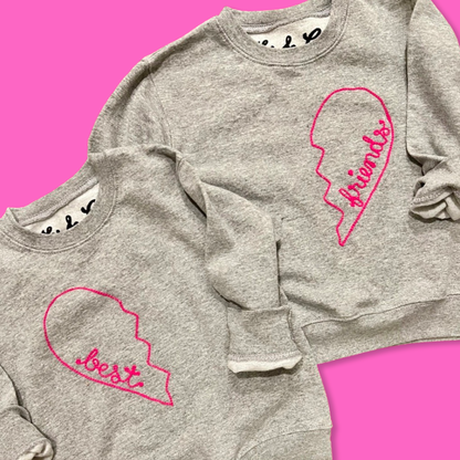 Best Friends Sweatshirt Set for Toddlers