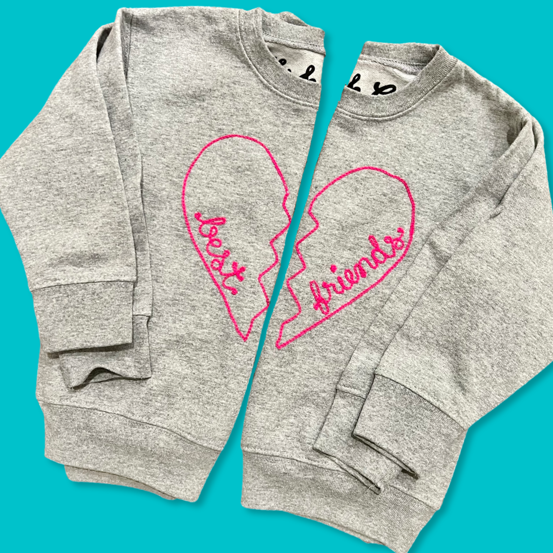 Best Friends Sweatshirt Set for Kids