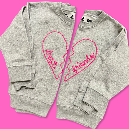 Best Friends Sweatshirt Set for Toddlers